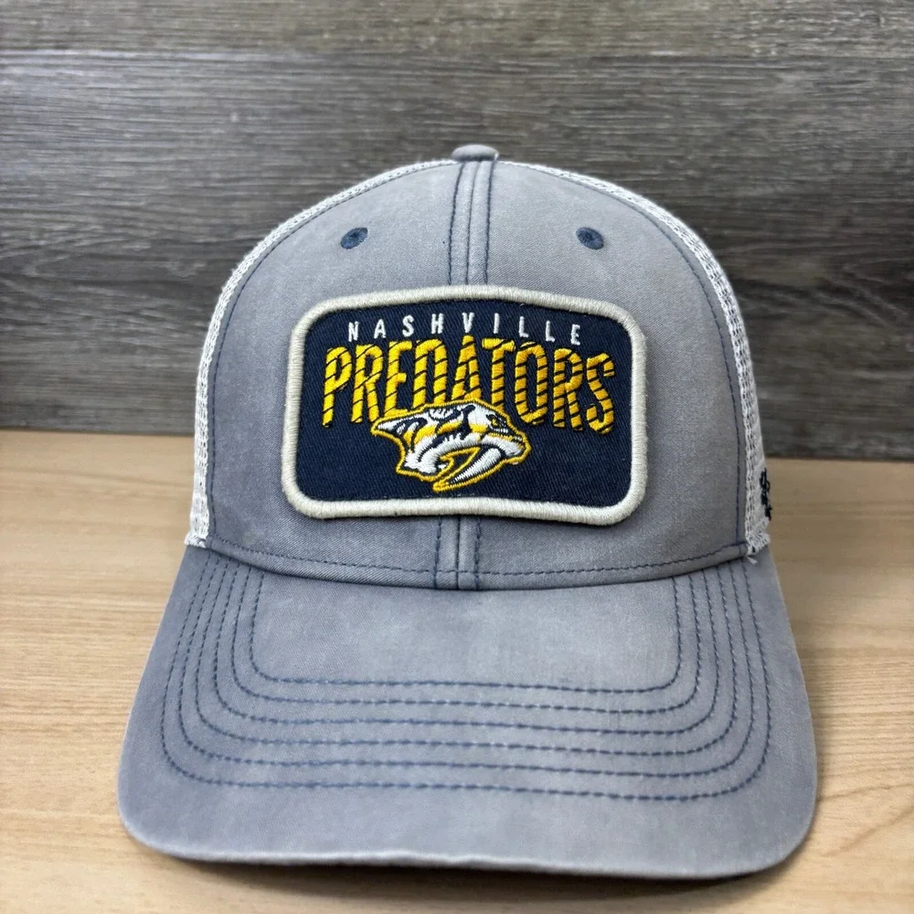 Nashville Predators Hat Cap Snap‎ Back Gray Colton Sissons Design '47